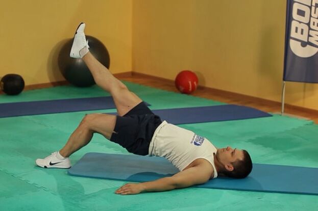 Vježba “Glutealni most” za regulaciju potencije kod muškaraca